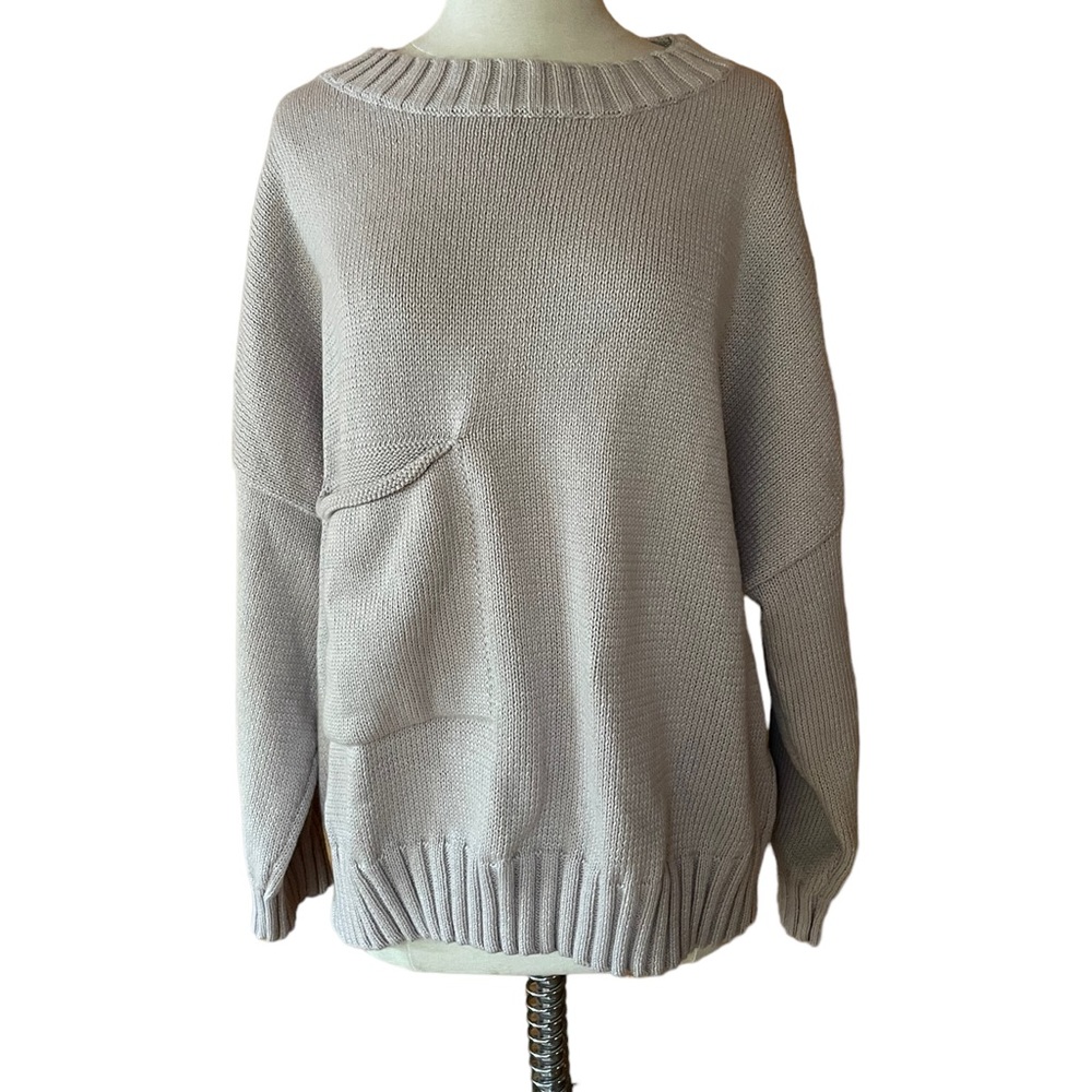 NWT‎ Source Unknown Right Pocket, Cotton Blend Sweater